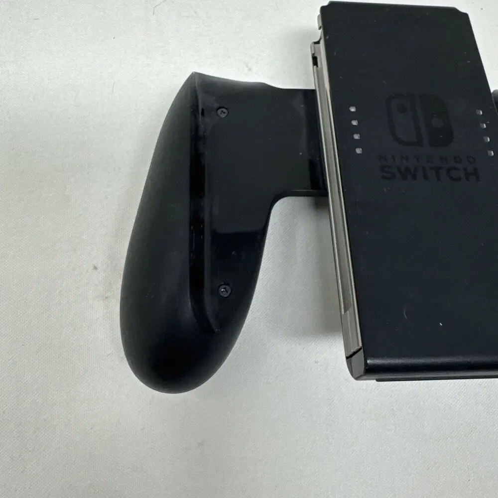 Nintendo Switch Joy Con Grip Black Controller (HAC-011) OEM *FREE SHIP*